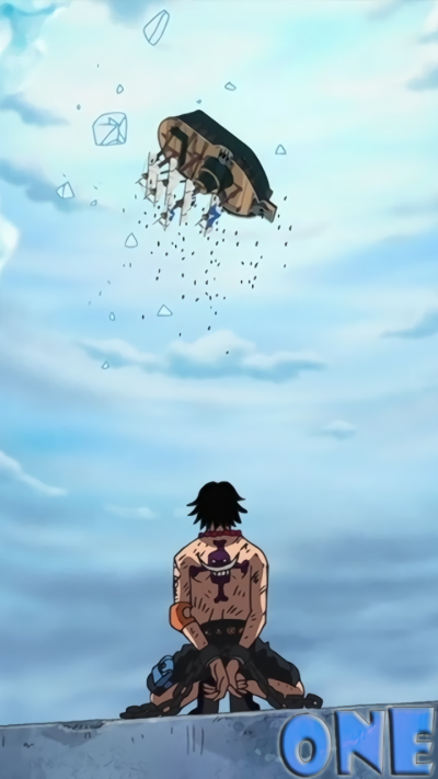Anime One Piece, Monkey D. Garp, Portgas D. Ace, 720x1280