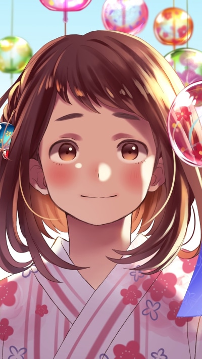 Anime My Hero Academia, Ochaco Uraraka, 720x1280