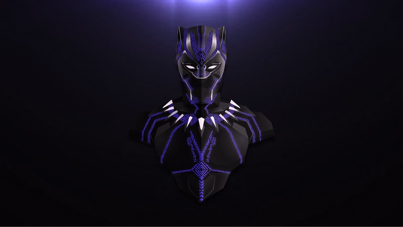 avengers infinity war, hd, black panther, minimalism, artist