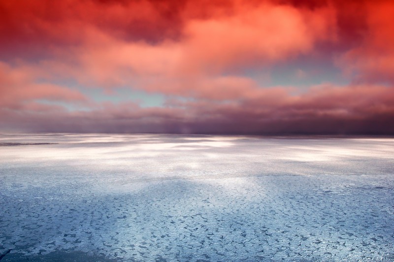 sea, ocean, beach, hd, reflections, sky, canada, world