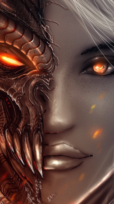 Fantasy Demon, Angel, 720x1280