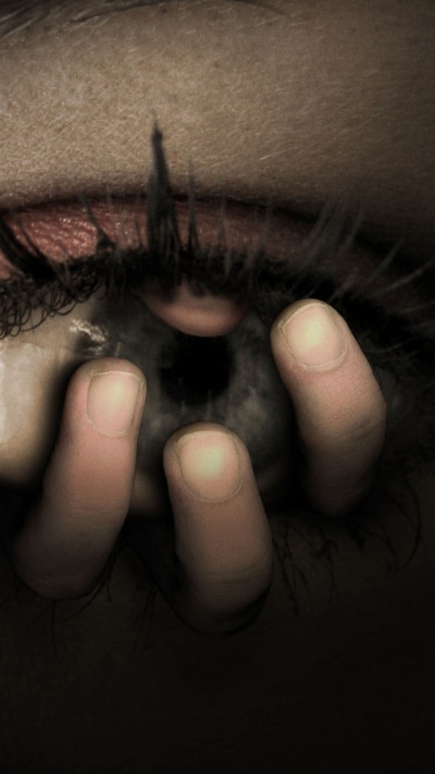 Dark Eye, Finger, Scary, Creepy, 720x1280