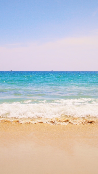 Earth Ocean, Horizon, Sea, Beach, Wave, 720x1280