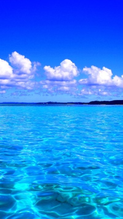 Earth Ocean, Sea, Caribbean, Sky, Blue, Horizon, 720x1280