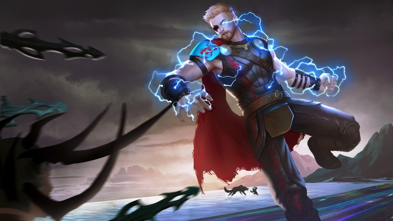 thor, artwork, hd, artist, artwork, artstation, superheroes
