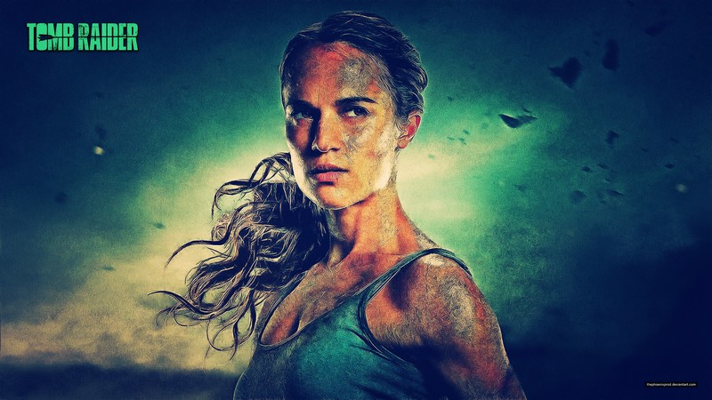 tomb raider, 2018 movies, hd, alicia vikander, lara croft, 4k, artist, deviantart