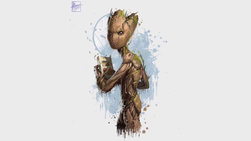 groot, hd, 4k, artist, artwork, artstation, avengers infinity war, movies, 2018 movies