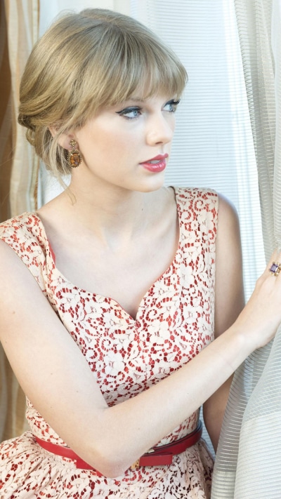 Music Taylor Swift, Blue Eyes, Singer, Blonde, American, Dress, 720x1280