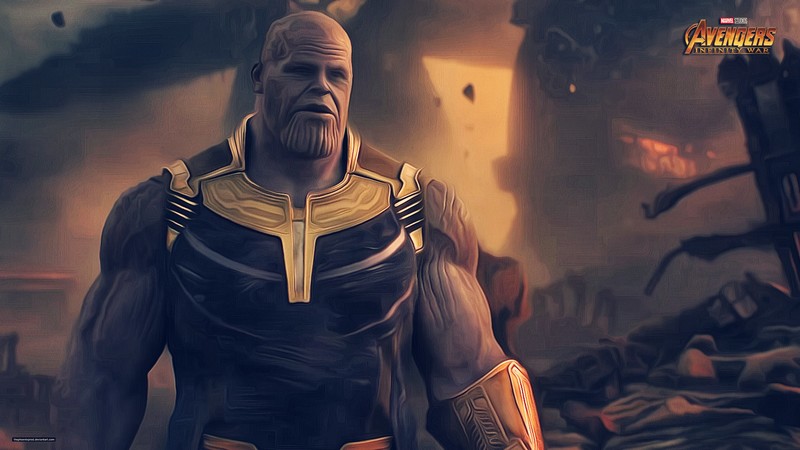 thanos, avengers infinity war, movies, 2018 movies, hd, 4k, artwork, artist, deviantart