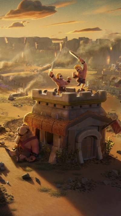 Video Game Clash of Clans, 720x1280