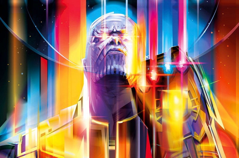 thanos, avengers infinity war, 2018 movies, movies, hd