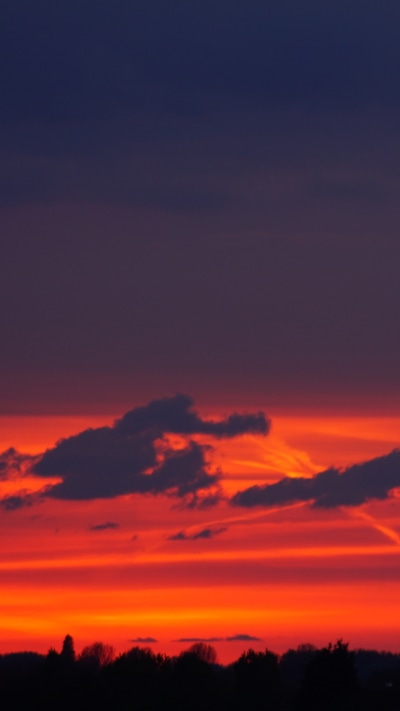 Earth Sunset, Cloud, Nature, Sky, Orange (Color), 720x1280