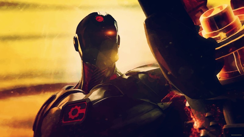 cyborg, hd, 4k, dc comics, artwork, artist, deviantart
