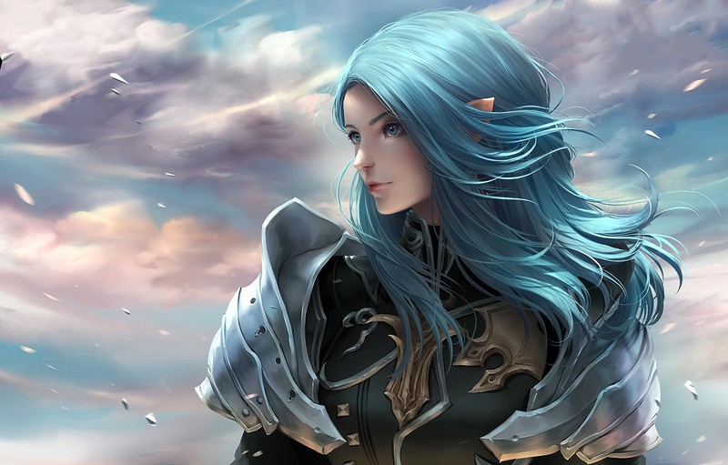 anime girl, anime, hd, artist, artwork, digital art, deviantart