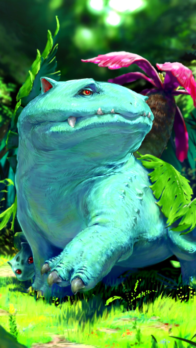 Anime Pokémon, Venusaur (Pokémon), 720x1280