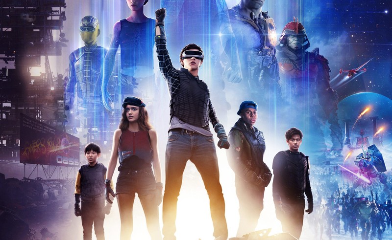 ready player one, 2018 movies, movies, hd, poster