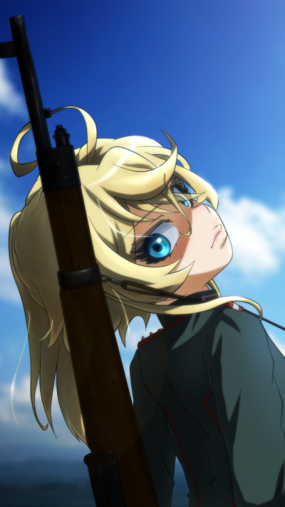 Anime Youjo Senki, Tanya Degurechaff, 720x1280