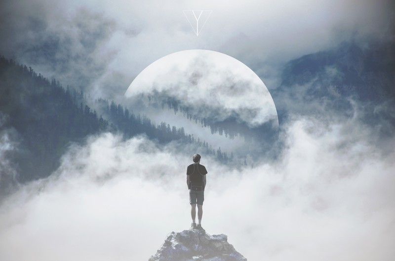 mountain, photography, manipulation, rock, hd, 4k, 5k, photoshop