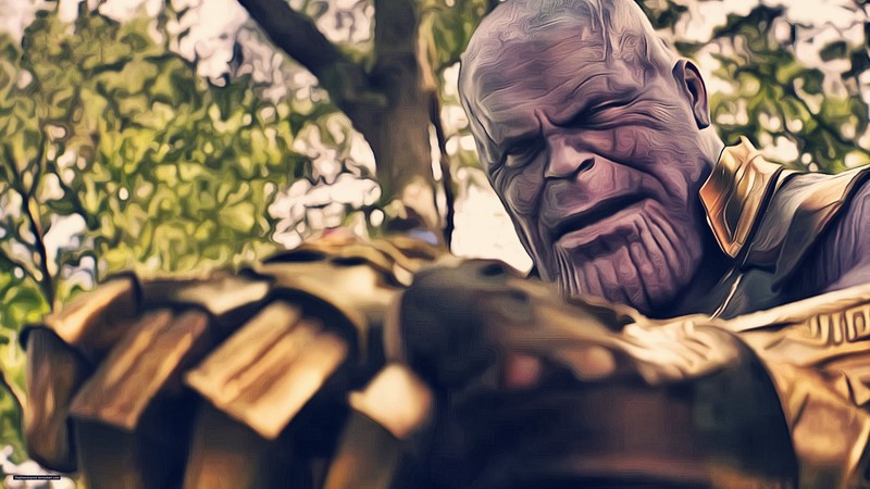 thanos, avengers infinity war, movies, 2018 movies, hd, 4k, artwork, artist, deviantart