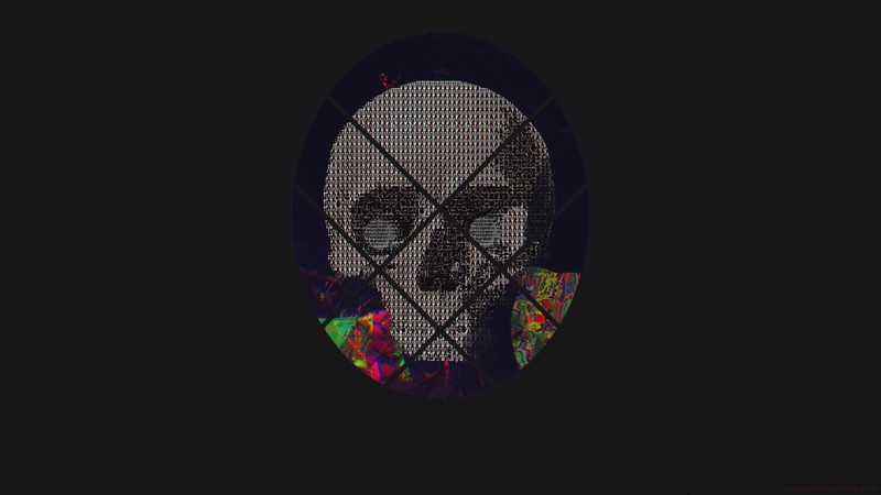 skull, abstract, artist, artwork, digital art, hd, 4k