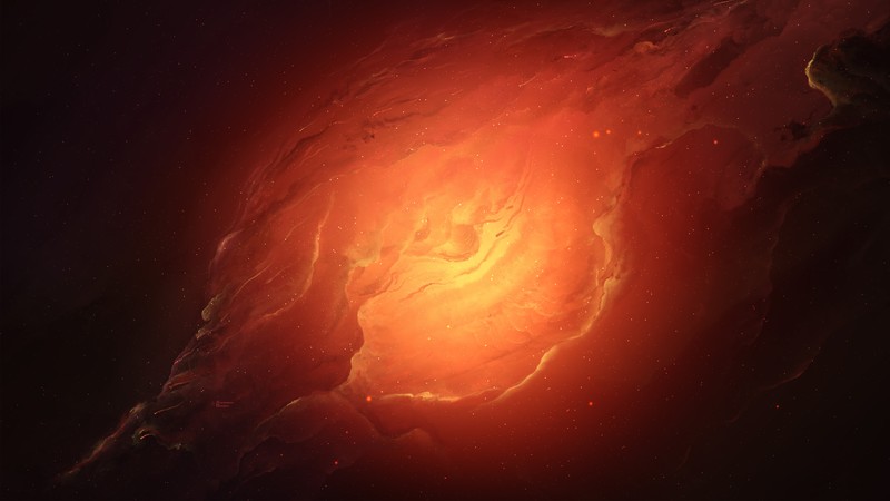 scifi, space, nebula, hd, 4k, 5k