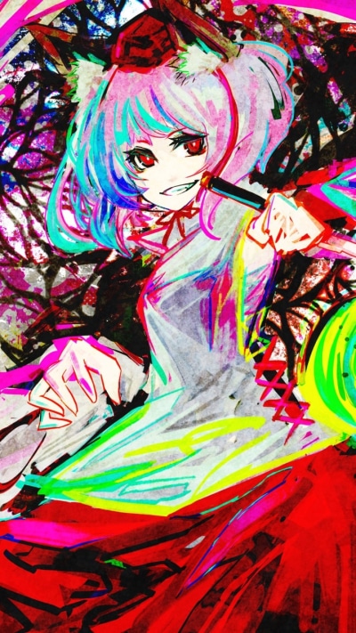 Anime Touhou, Momiji Inubashiri, 720x1280