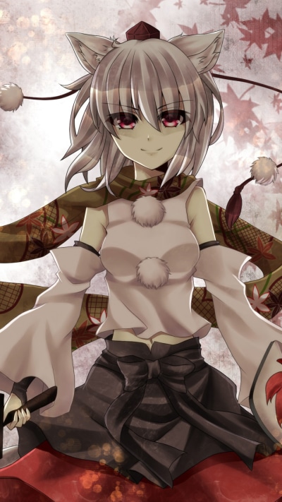 Anime Touhou, Momiji Inubashiri, 720x1280