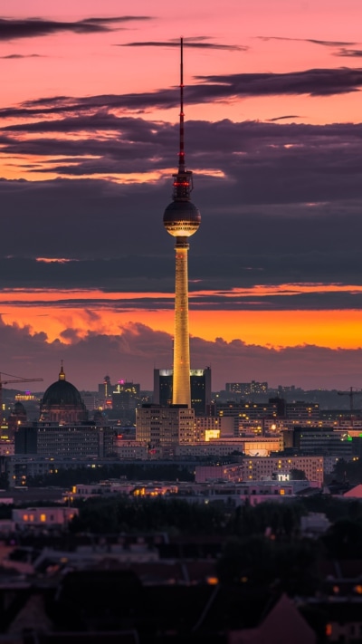 Man Made Berlin, Horizon, City, Cityscape, Germany, Building, 720x1280