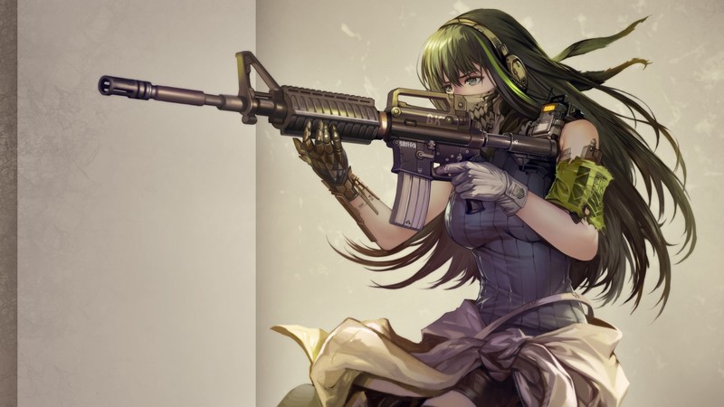 girls frontline, anime girl, anime, hd