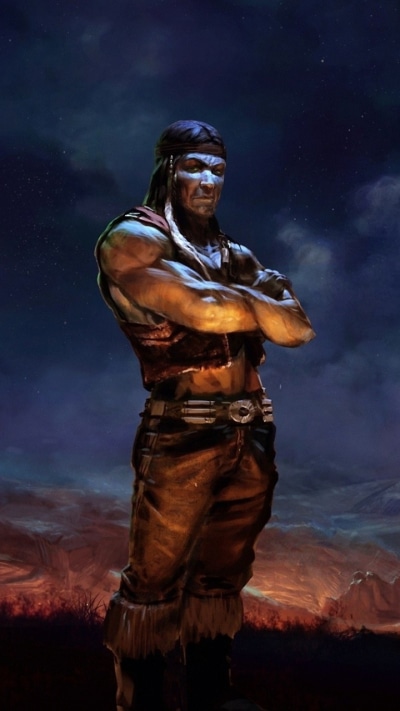 Video Game Mortal Kombat, Raiden (Mortal Kombat), Nightwolf (Mortal Kombat), 720x1280