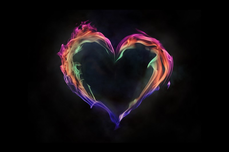 heart, love, artist, artwork, digital art, hd, 4k, 5k