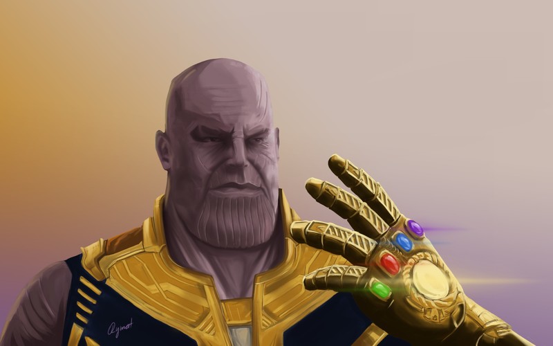 thanos, avengers infinity war, movies, 2018 movies, hd, artwork, artist, artstation
