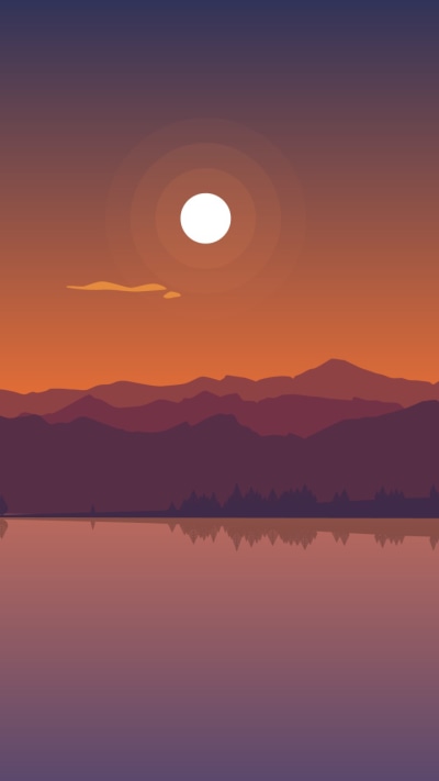 Artistic Sunset, Landscape, 720x1280