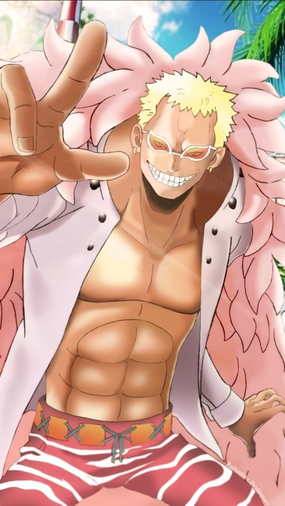 Anime One Piece, Donquixote Doflamingo, 720x1280