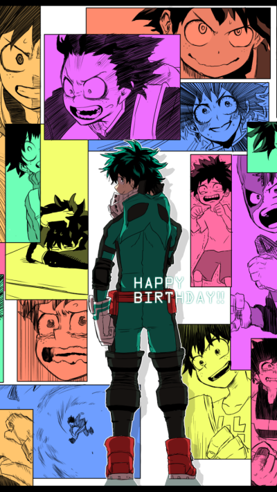 Anime My Hero Academia, Izuku Midoriya, 720x1280