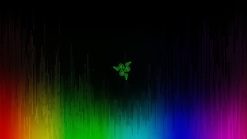 razer, computer, logo, hd, artist, rainbow, 4k