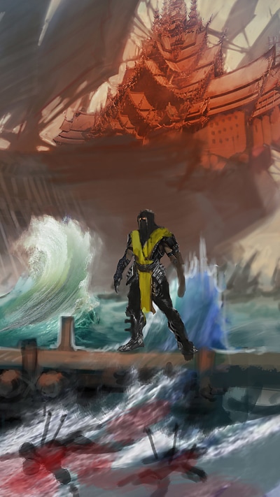 Video Game Mortal Kombat X, Sub-Zero (Mortal Kombat), Scorpion (Mortal Kombat), 720x1280