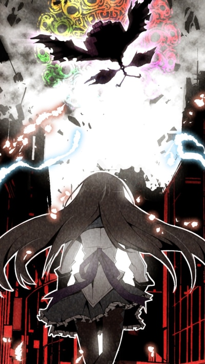 Anime Puella Magi Madoka Magica, Homura Akemi, 720x1280