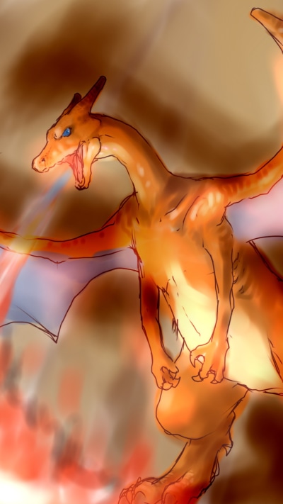 Video Game Pokémon, Fire Pokémon, Charizard (Pokémon), 720x1280