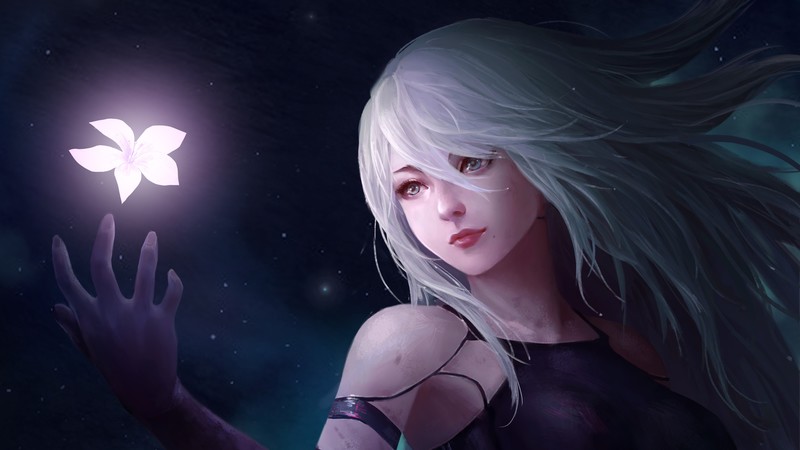 nier automata, 2018 games, games, artwork, hd, 4k, digital art, artist