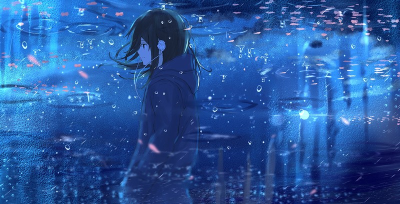 anime girl, anime, artist, artwork, digital art, hd