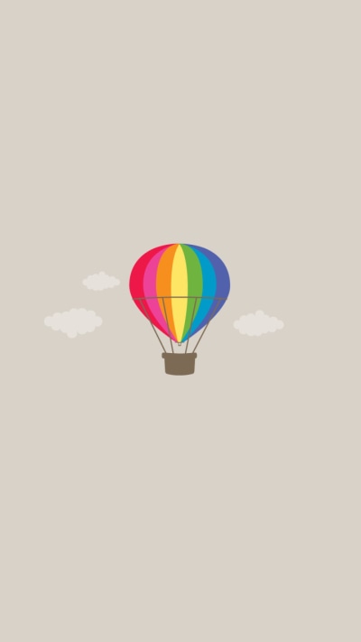 Artistic Minimalist, Balloon, Hot Air Balloon, 720x1280