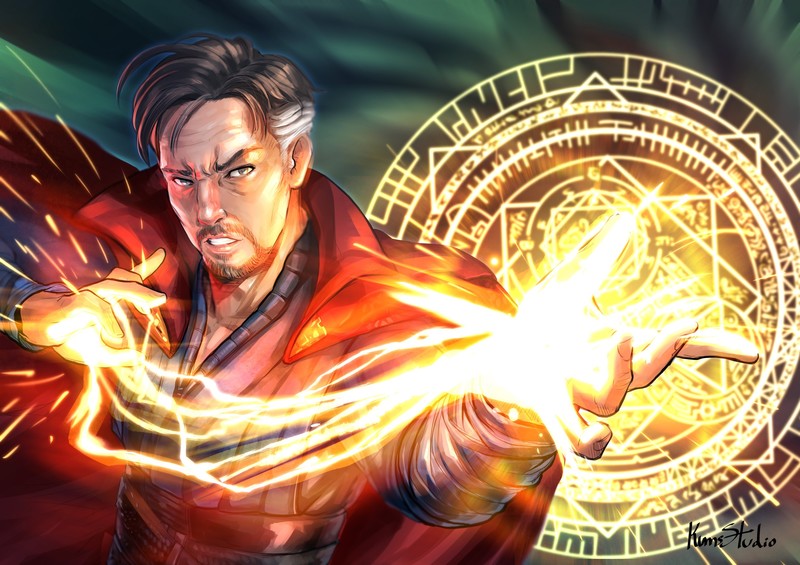 doctor strange, superheroes, hd, artwork, artist, deviantart