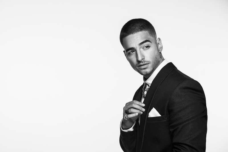 maluma, singer, music, boys, male celebrities, hd, 4k, 5k, monochrome, black and white