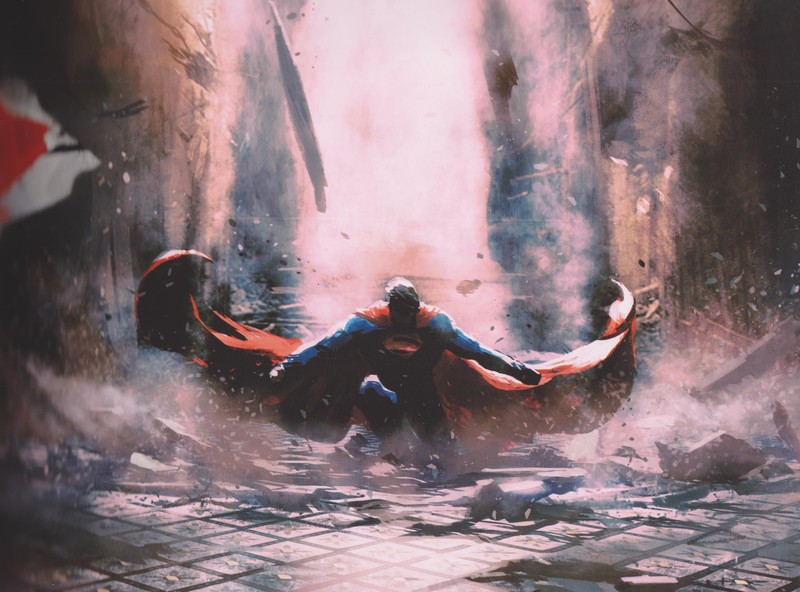superman, justice league, artwork, 4k, hd, superheroes
