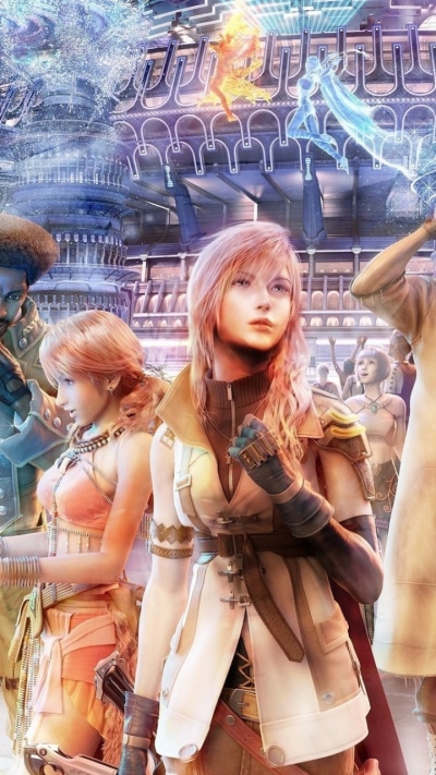 Video Game Final Fantasy XIII, Lightning (Final Fantasy), Sazh Katzroy, Oerba Dia Vanille, Oerba Yun Fang, Hope Estheim, 720x1280