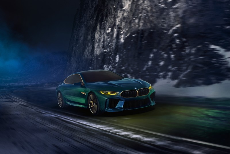 bmw concept m8 gran coupe, bmw, 2018 cars, cars, 4k, hd, concept cars