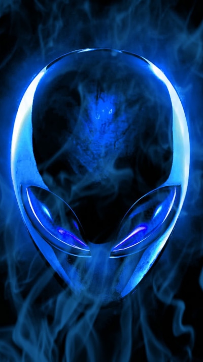 Technology Alienware, Smoke, Blue, 720x1280