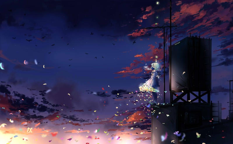 anime girl, anime, artist, artwork, digital art, hd, 4k, deviantart