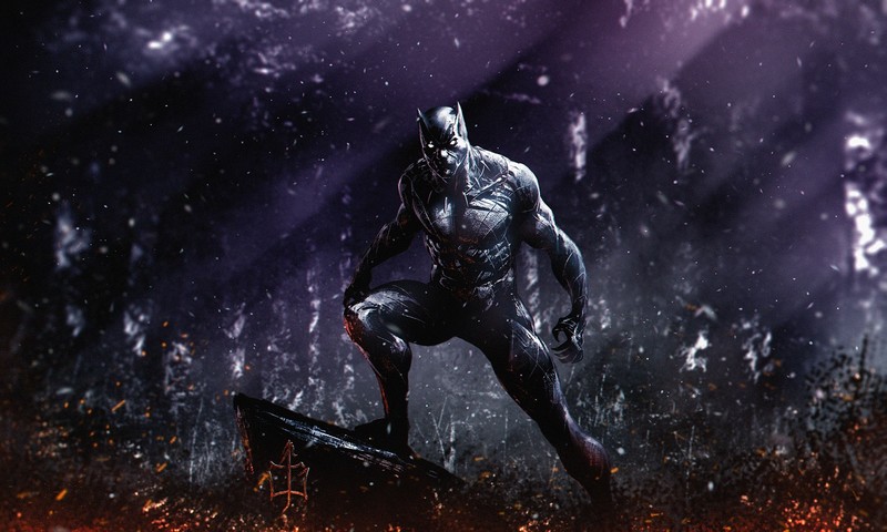 black panther, 2018 movies, movies, artwork, artist, digital art, hd, deviantart